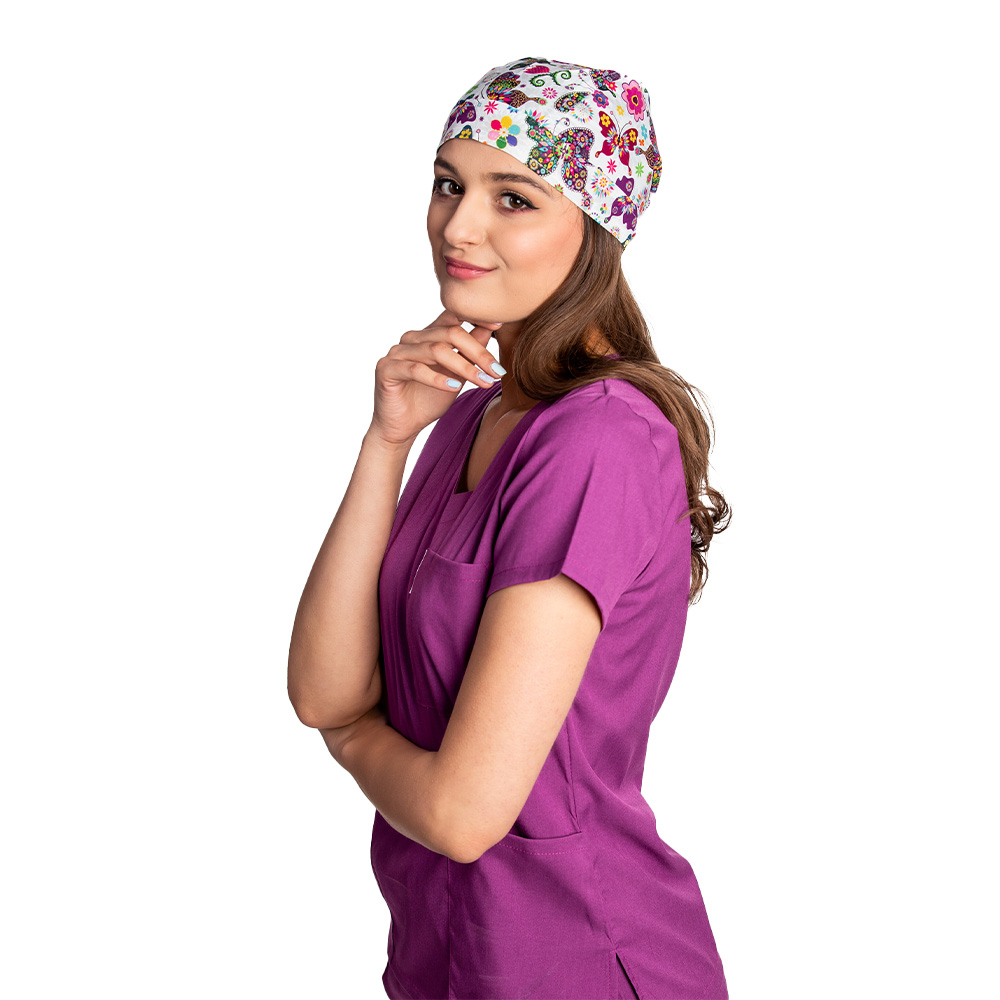 Boneta Fantasy, marime universala, cu prindere tip snur la spate 2